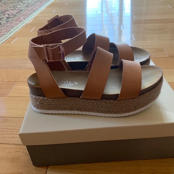 Patrizia by Spring Step Larissa Sandals Camel Size - Picture 5 of 7